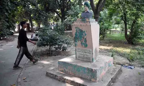 भूला हुआ नायक, भूला हुआ बगीचा, Ludhiana का छत्तर सिंह पार्क