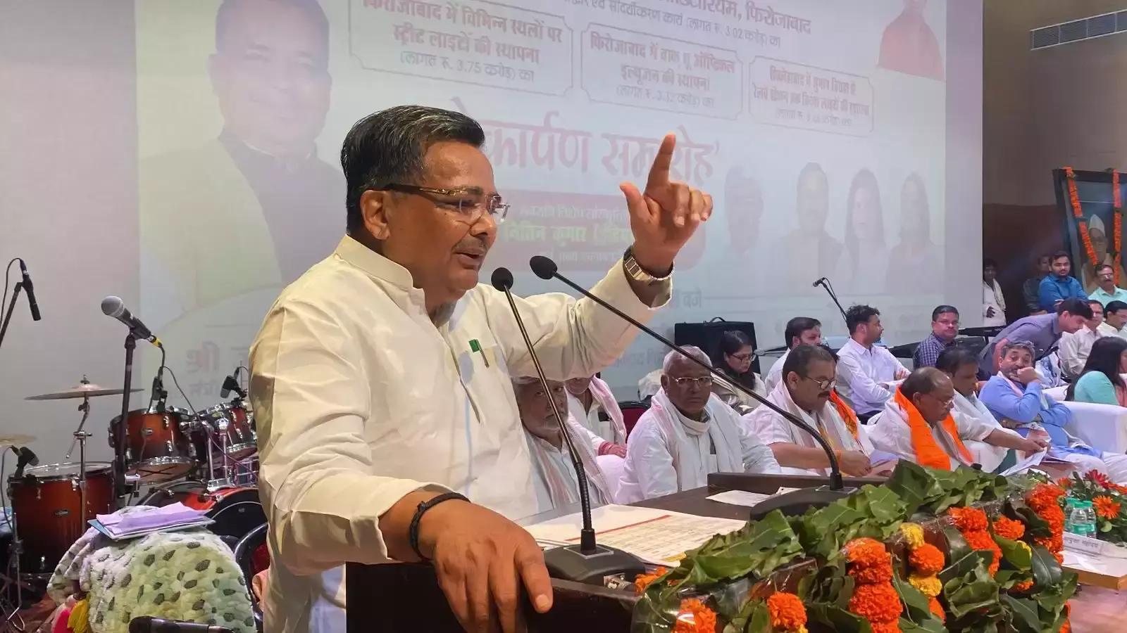 Firozabad: भाजपा सरकार में सनातन धर्म को मिल रही नई पहचान: जयवीर सिंह