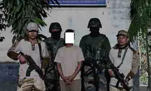 Manipur: 4 उग्रवादी गिरफ्तार, हथियार और गोला-बारूद बरामद
