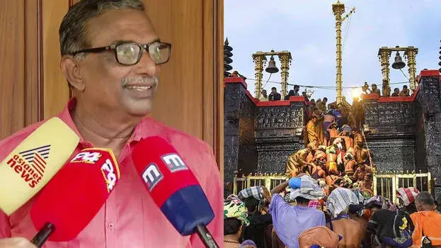 सबरीमाला मुद्दे पर पूर्व देवस्वोम प्रमुख ने सतर्कता विभाग को जाँच करने की सलाह दी