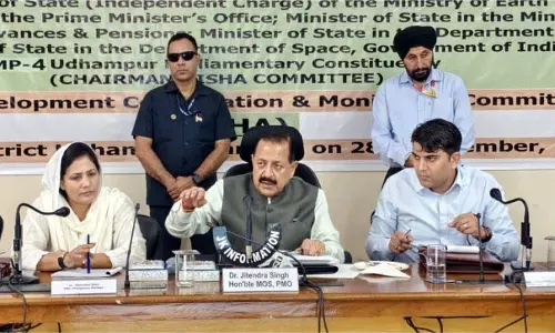 रामबन में बाढ़ से क्षतिग्रस्त घरों के लिए राहत कार्य 100% पूरा: Dr Jitendra