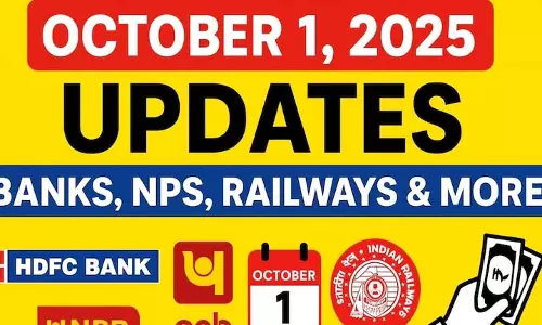 1 October से बदलाव: एनपीएस, आरबीआई चेक, रेलवे और बैंक नियम 1 October से बदलाव: एनपीएस, आरबीआई चेक, रेलवे और बैंक नियम