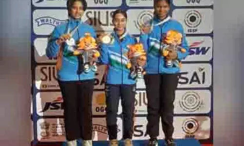 ISSF जूनियर विश्व कप: भारत ने 10 मीटर एयर राइफल में किया क्लीन स्वीप ISSF जूनियर विश्व कप: भारत ने 10 मीटर एयर राइफल में किया क्लीन स्वीप