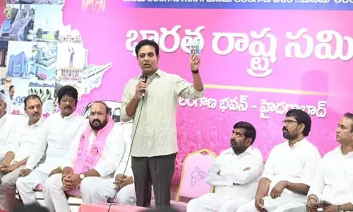 KTR: बीआरएस रेवंत सरकार को हराएगी - हम हर चुनाव जीतते हैं KTR: बीआरएस रेवंत सरकार को हराएगी - हम हर चुनाव जीतते हैं