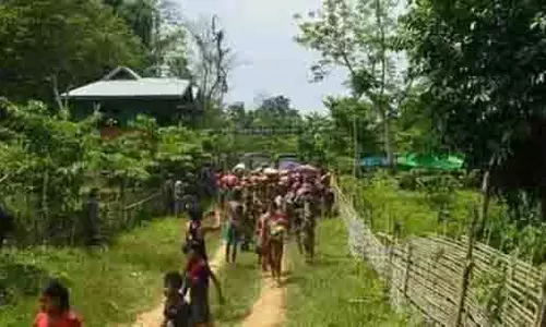 Manipur: कुकी-ज़ो नेताओं ने भारत-म्यांमार सीमा पर बाड़बंदी का किया विरोध