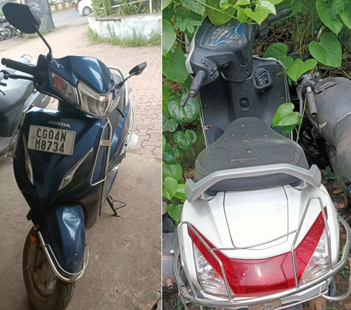 टिकरापारा में एक्टिवा चोरी, नाबालिग गिरफ्तार टिकरापारा में एक्टिवा चोरी, नाबालिग गिरफ्तार