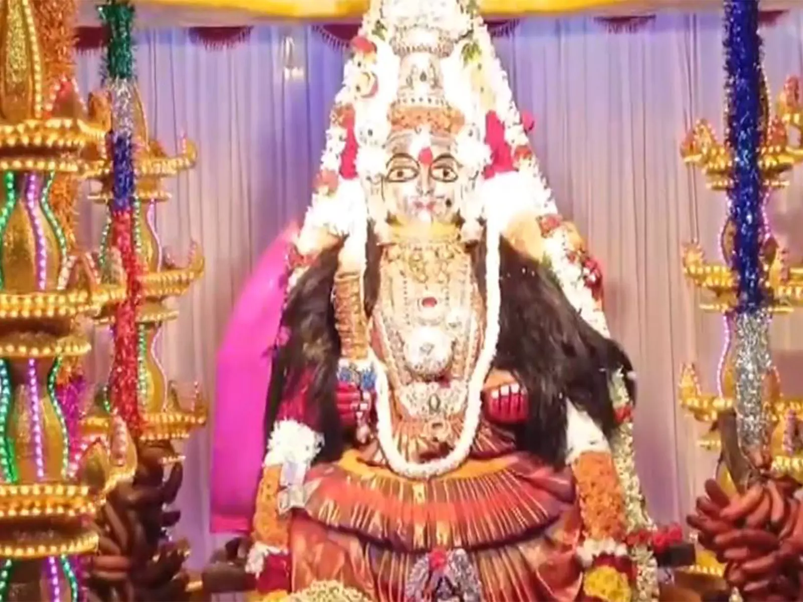 Tamil Nadu: श्री कोट्टई मरिअम्मन मंदिर में नवरात्रि उत्सव की धूम Tamil Nadu: श्री कोट्टई मरिअम्मन मंदिर में नवरात्रि उत्सव की धूम
