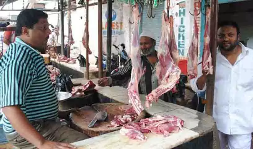 Hyderabad में 2 अक्टूबर को मांस की दुकानें बंद रहेंगी Hyderabad में 2 अक्टूबर को मांस की दुकानें बंद रहेंगी