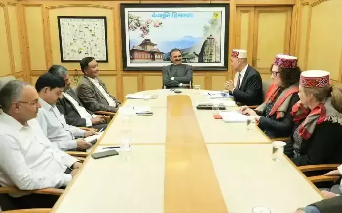 Shimla: मुख्यमंत्री सुक्खू ने सेब और नाशपाती की खेती में साझेदारी के फायदे बताए Shimla: मुख्यमंत्री सुक्खू ने सेब और नाशपाती की खेती में साझेदारी के फायदे बताए