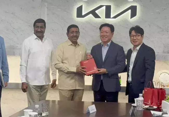 Andhra : मंत्रियों ने दक्षिण कोरिया के प्रमुख संगठनों को आमंत्रित किया Andhra : मंत्रियों ने दक्षिण कोरिया के प्रमुख संगठनों को आमंत्रित किया
