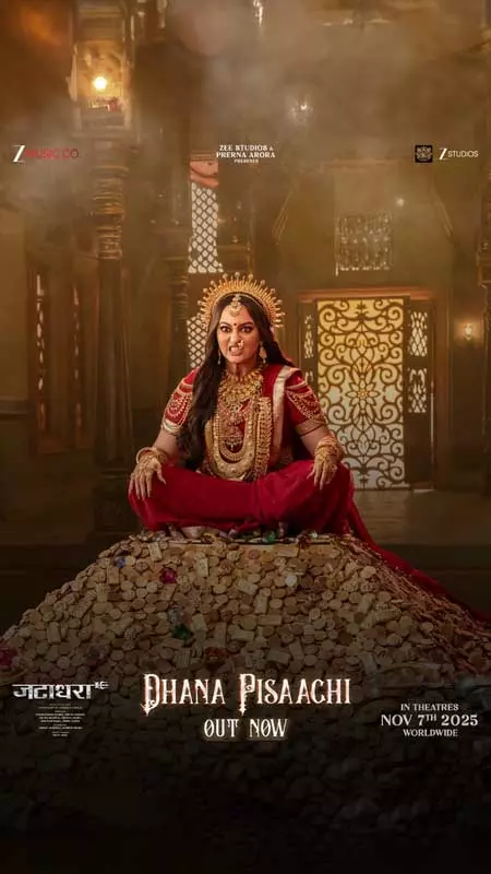 ‘जटाधारा’ का पहला गाना धन पिशाची रिलीज, दिखा सोनाक्षी सिन्हा का पिशाचिनी अवतार ‘जटाधारा’ का पहला गाना धन पिशाची रिलीज, दिखा सोनाक्षी सिन्हा का पिशाचिनी अवतार