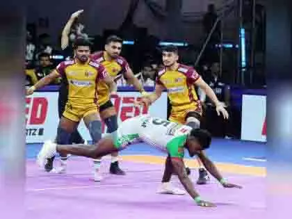PKL: तेलुगु टाइटंस ने पटना पाइरेट्स पर बड़ी जीत दर्ज की PKL: तेलुगु टाइटंस ने पटना पाइरेट्स पर बड़ी जीत दर्ज की