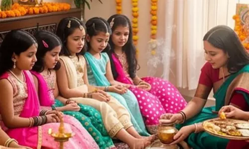 नवरात्रि 2025: महानवमी पर कन्या पूजन का विशेष महत्व, जानिए शुभ मुहूर्त और विधि