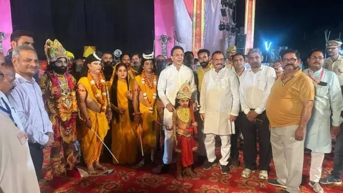 Shahjahanpur: जितिन प्रसाद ने दशहरा मेले में दी अहम मौजूदगी