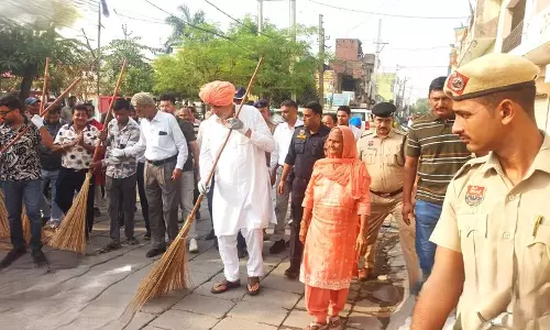 Haryana : स्वच्छता की भावना जुड़वां शहरों यमुनानगर, जगाधरी में व्याप्त है Haryana : स्वच्छता की भावना जुड़वां शहरों यमुनानगर, जगाधरी में व्याप्त है