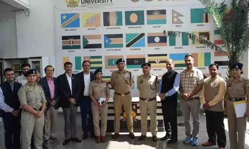 Himachal के डीजीपी ने छात्रों से नशे के खिलाफ लड़ाई में शामिल होने का आग्रह किया