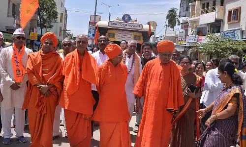 भक्तों के त्याग और बलिदान को सार्थक बनाया जाना चाहिए: Basavalinga Pattadevaru भक्तों के त्याग और बलिदान को सार्थक बनाया जाना चाहिए: Basavalinga Pattadevaru