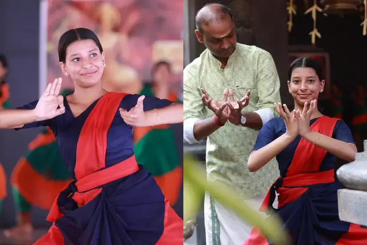 कथकली के लिए कलामंडलम में पहली मुस्लिम लड़की साबरी, अपने अरंगेत्रम के लिए पूरी तरह तैयार कथकली के लिए कलामंडलम में पहली मुस्लिम लड़की साबरी, अपने अरंगेत्रम के लिए पूरी तरह तैयार