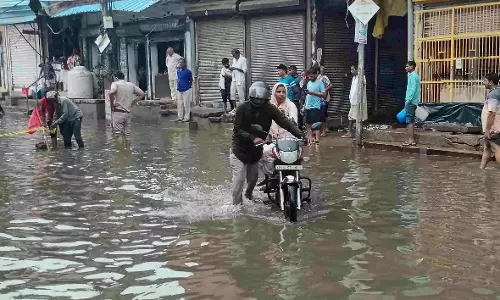 Jhajjar: बहादुरगढ़ में मानसून के बाद बरसे जोरदार बादल