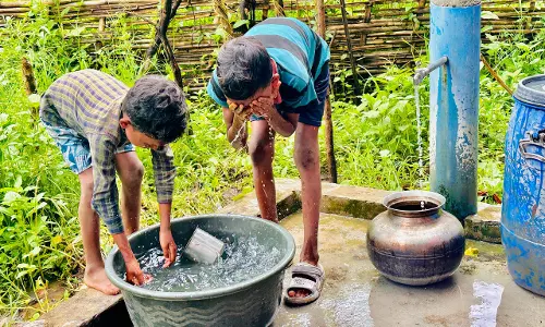 नियद नेल्लानार: नक्सल प्रभावित अचकट गांव में हर घर पहुंचा पीने का शुद्ध पानी नियद नेल्लानार: नक्सल प्रभावित अचकट गांव में हर घर पहुंचा पीने का शुद्ध पानी