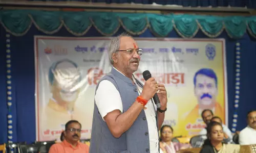 हिंदी हमारी संस्कृति और पहचान की जीवंत धरोहर : सांसद बृजमोहन अग्रवाल