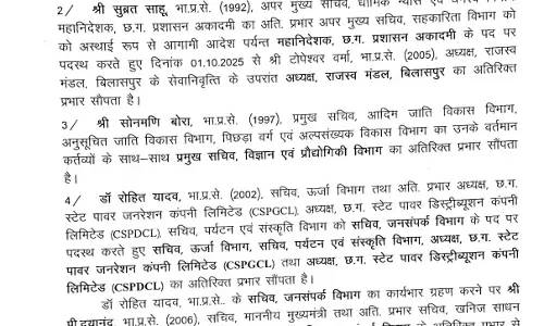 14 IAS अफसरों का ट्रांसफर 14 IAS अफसरों का ट्रांसफर