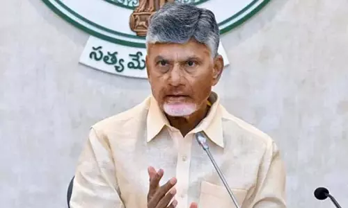 Andhra : सीएम चंद्रबाबू, मंत्री लोकेश दिल्ली गए
