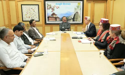 हिमाचल प्रदेश: सेब और नाशपाती उत्पादकता बढ़ाने के लिए न्यूजीलैंड से साझेदारी पर विचार हिमाचल प्रदेश: सेब और नाशपाती उत्पादकता बढ़ाने के लिए न्यूजीलैंड से साझेदारी पर विचार