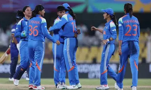 Kranthi Goud का पहला विकेट.. 8 ओवर में श्रीलंका का स्कोर..!