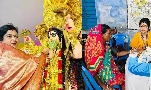 पूजा के दौरान कोई छुट्टी नहीं, मरीजों की सेवा करने में खुशी मिलती है: सामुदायिक स्वास्थ्य सहायक Rumeli