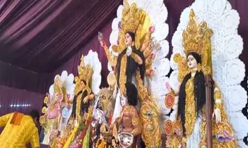 नासिक: 1954 से निरंतर हो रही गांधीनगर सार्वजनिक दुर्गा पूजा, कला और संस्कृति का अनूठा संगम