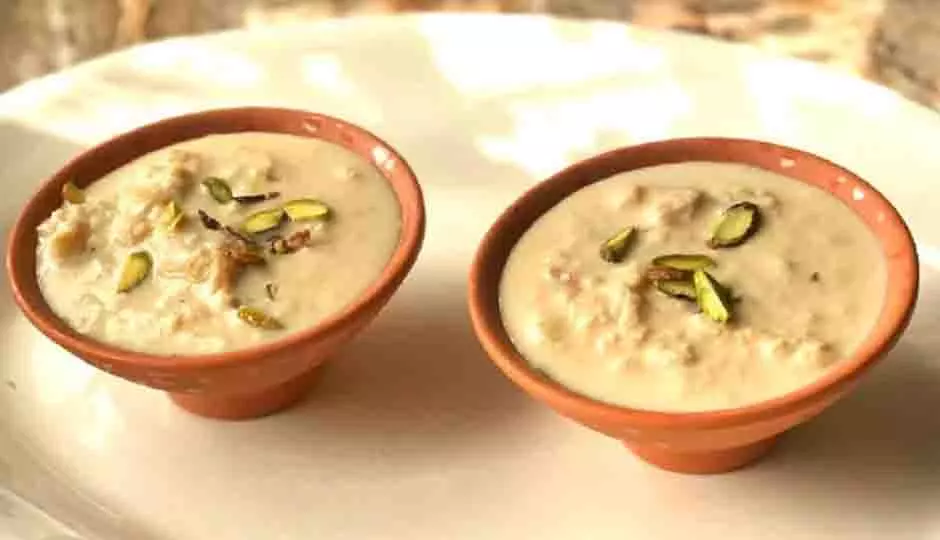 Sabudana Rabri : यह स्वीट डिश व्रत के लिहाज से होती है लाजवाब Sabudana Rabri : यह स्वीट डिश व्रत के लिहाज से होती है लाजवाब