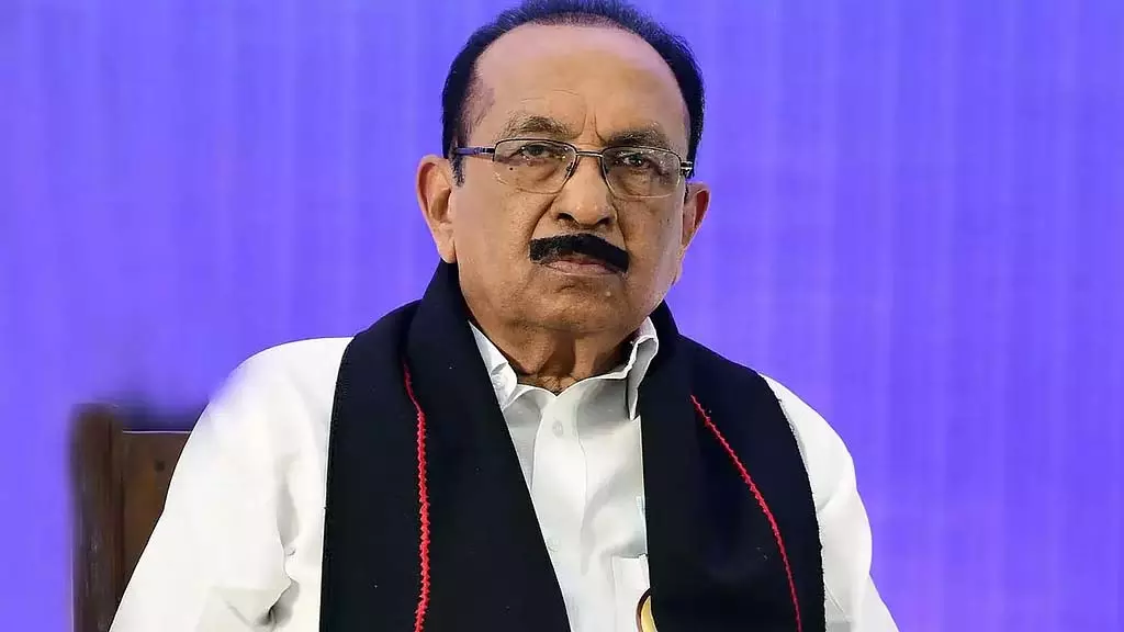 करूर मामला: वाइको को CBI जांच पर भरोसा नहीं करूर मामला: वाइको को CBI जांच पर भरोसा नहीं