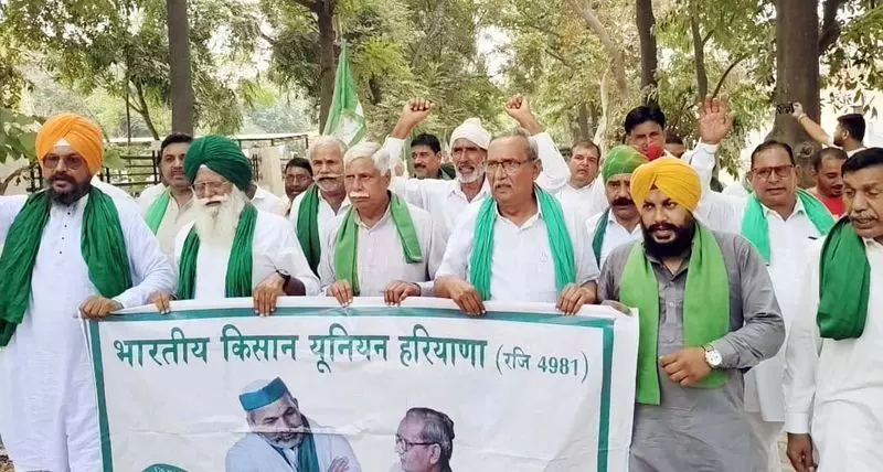 डिजिटल तौल मशीनों में देरी को लेकर किसानों ने Karnal मंडी कार्यालय के गेट पर ताला जड़ा डिजिटल तौल मशीनों में देरी को लेकर किसानों ने Karnal मंडी कार्यालय के गेट पर ताला जड़ा