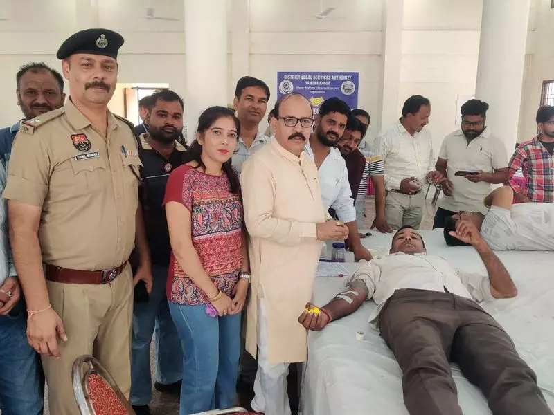 Haryana : शिविर में 70 यूनिट रक्त एकत्रित किया गया Haryana : शिविर में 70 यूनिट रक्त एकत्रित किया गया