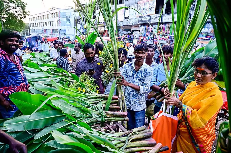 दशहरा उत्सव के लिए खरीदारी में तेजी: फूलों की कीमतें बढ़ी दशहरा उत्सव के लिए खरीदारी में तेजी: फूलों की कीमतें बढ़ी