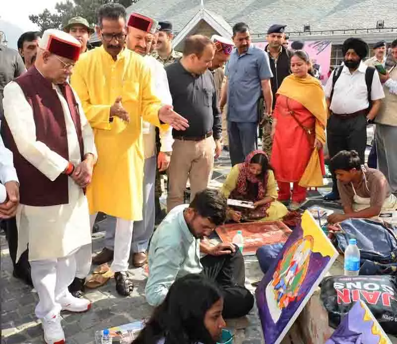 Himachal: राज्यपाल ने कहा, कला और संस्कृति समाज को आकार देने में शक्तिशाली शक्तियां हैं Himachal: राज्यपाल ने कहा, कला और संस्कृति समाज को आकार देने में शक्तिशाली शक्तियां हैं