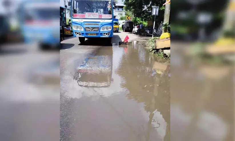 सड़क पर बारिश का पानी: दो दिनों में छह दुर्घटनाएँ सड़क पर बारिश का पानी: दो दिनों में छह दुर्घटनाएँ