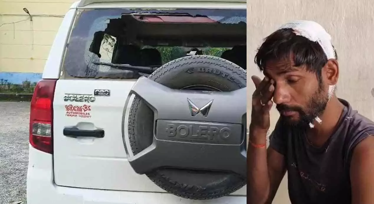 SECL खदान विस्तार पर ग्रामीणों का हमला, पोकलेन ड्राइवर और मैनेजर घायल SECL खदान विस्तार पर ग्रामीणों का हमला, पोकलेन ड्राइवर और मैनेजर घायल