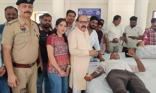 Haryana :  शिविर में 70 यूनिट रक्त एकत्रित किया गया