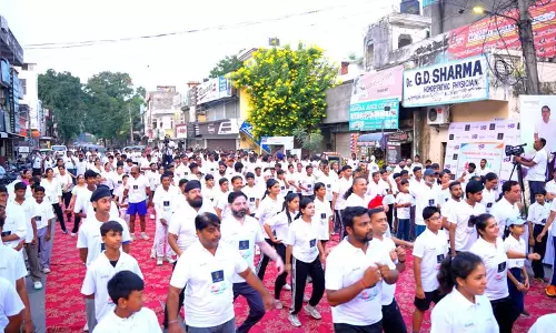 यमुनानगर में 5 किलोमीटर दौड़ में 700 लोगों ने हिस्सा लिया