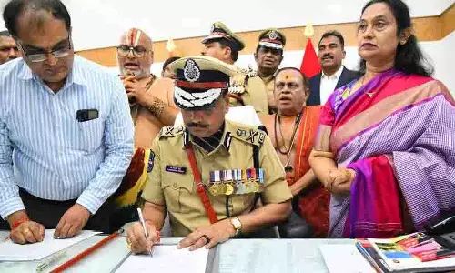 शिवधर रेड्डी ने तेलंगाना के DGP का पदभार संभाला, भर्ती और आधुनिकीकरण का संकल्प लिया