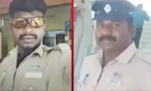 Tamil Nadu के दो पुलिसकर्मियों ने नियमित वाहन जांच के दौरान किशोरी से उसकी बहन के सामने बलात्कार