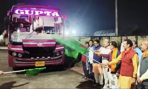 बस्तर के 87 तीर्थयात्री श्रीरामलला के दर्शन करने रवाना
