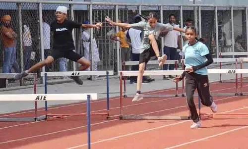 Ludhiana: 500 से अधिक छात्रों ने ट्रैक एवं फील्ड स्पर्धाओं में भाग लिया