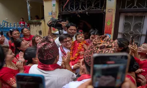 Nepal में नई कुमारी का ताज: 2 साल की बच्ची बनी जीवित देवी