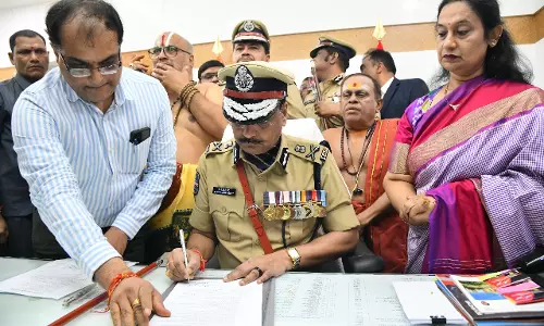 शिवधर रेड्डी ने तेलंगाना के डीजीपी का पदभार संभाला