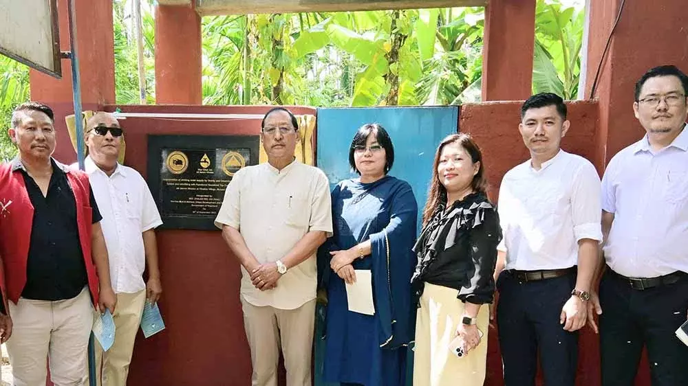 Nagaland :  झालेओ ने विहोखू गांव में जेजेएम जलापूर्ति योजना का उद्घाटन किया