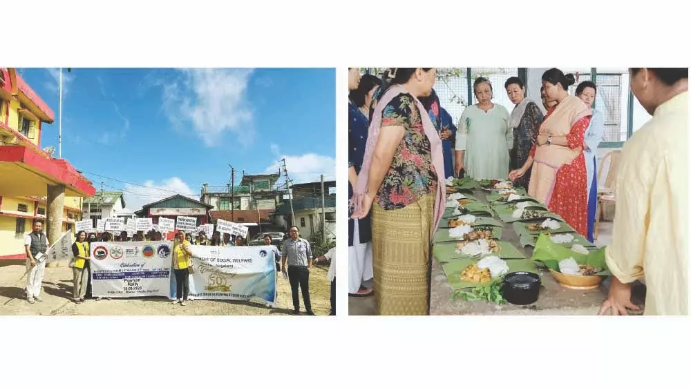 Nagaland : वोखा और मेदजिफेमा में पोषण माह गतिविधियां आयोजित की गईं Nagaland : वोखा और मेदजिफेमा में पोषण माह गतिविधियां आयोजित की गईं