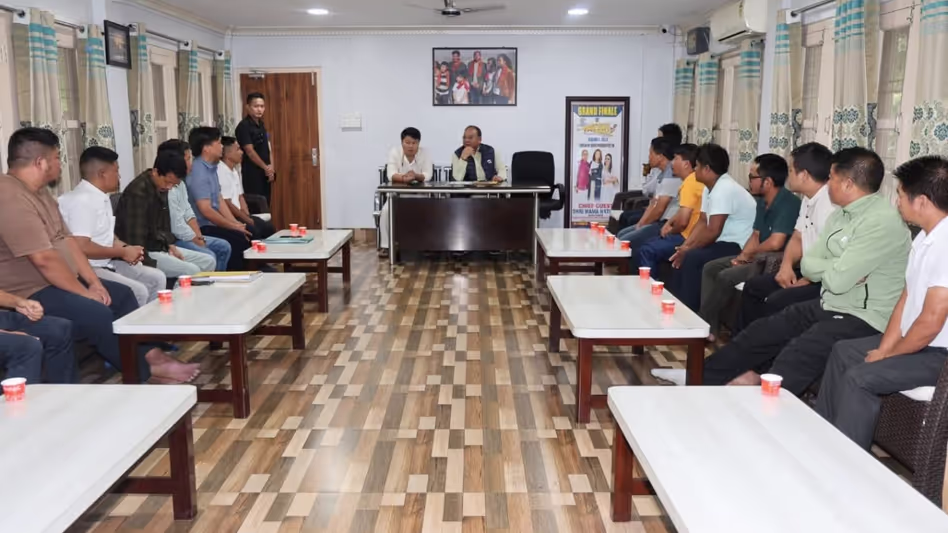 Arunachal  के गृह मंत्री से मुलाकात के बाद ईटानगर ट्रैफिक वार्डन और चार दिवसीय आंदोलन